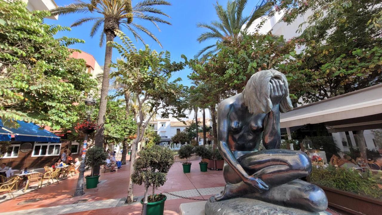 Free Parking, 40 Meters From The Beach, Wi-Fi, Ac Estepona Kültér fotó